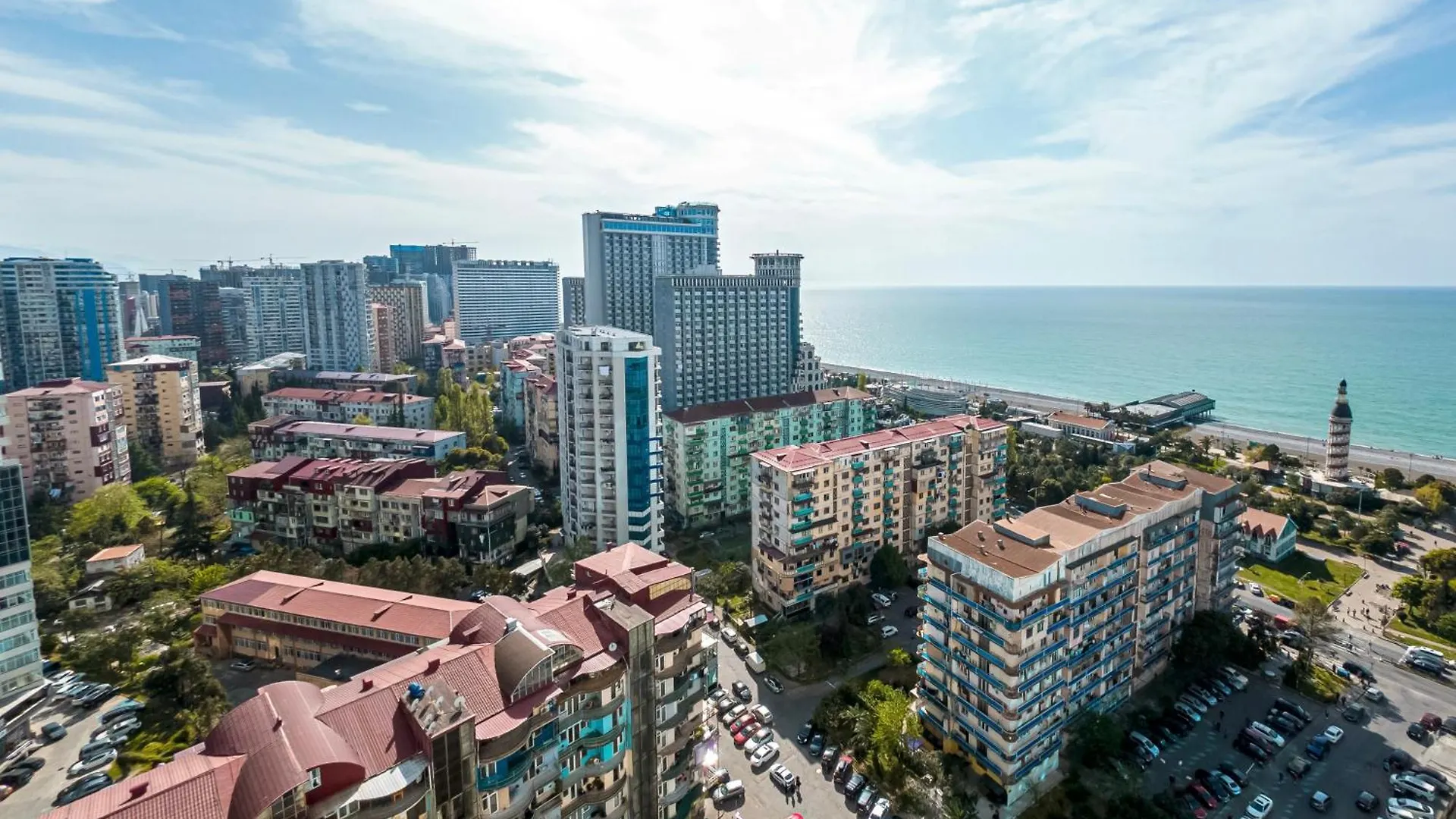 Seaside Dreams & Sunset Views, Luxury Retreat At Orbi City Батуми 0*,  Грузия